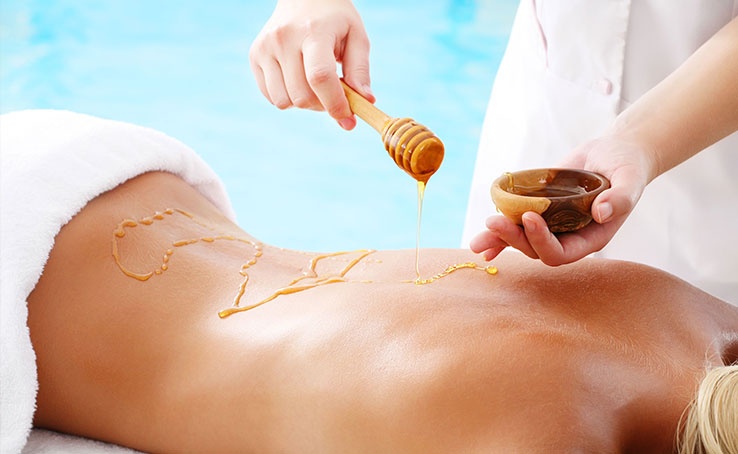 Honey detoxication massage